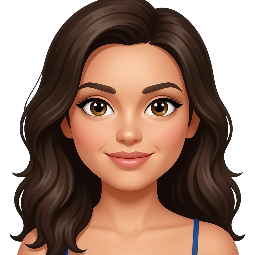 Slim thick bbl Latina in a thong emoji