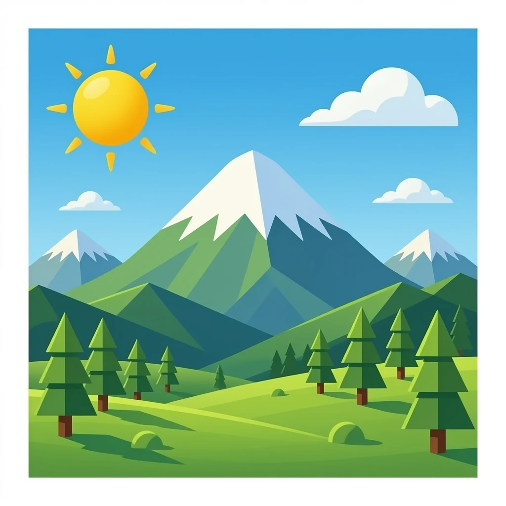 mountain emoji