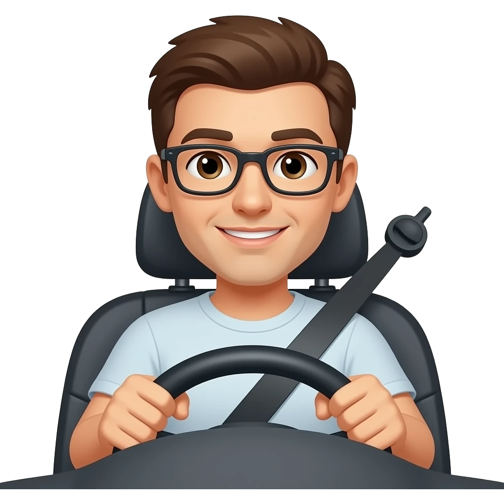 Drive car emoji