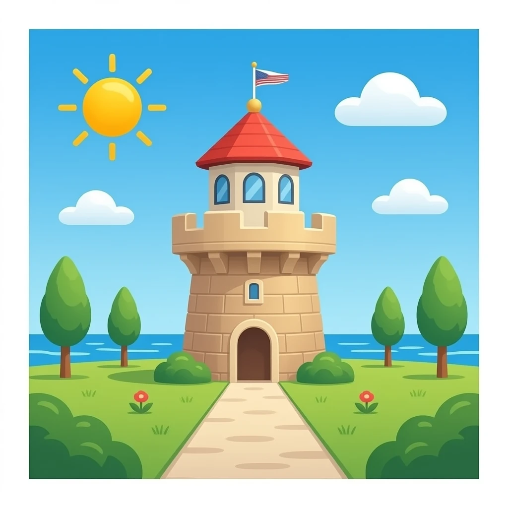 naval army tower emoji