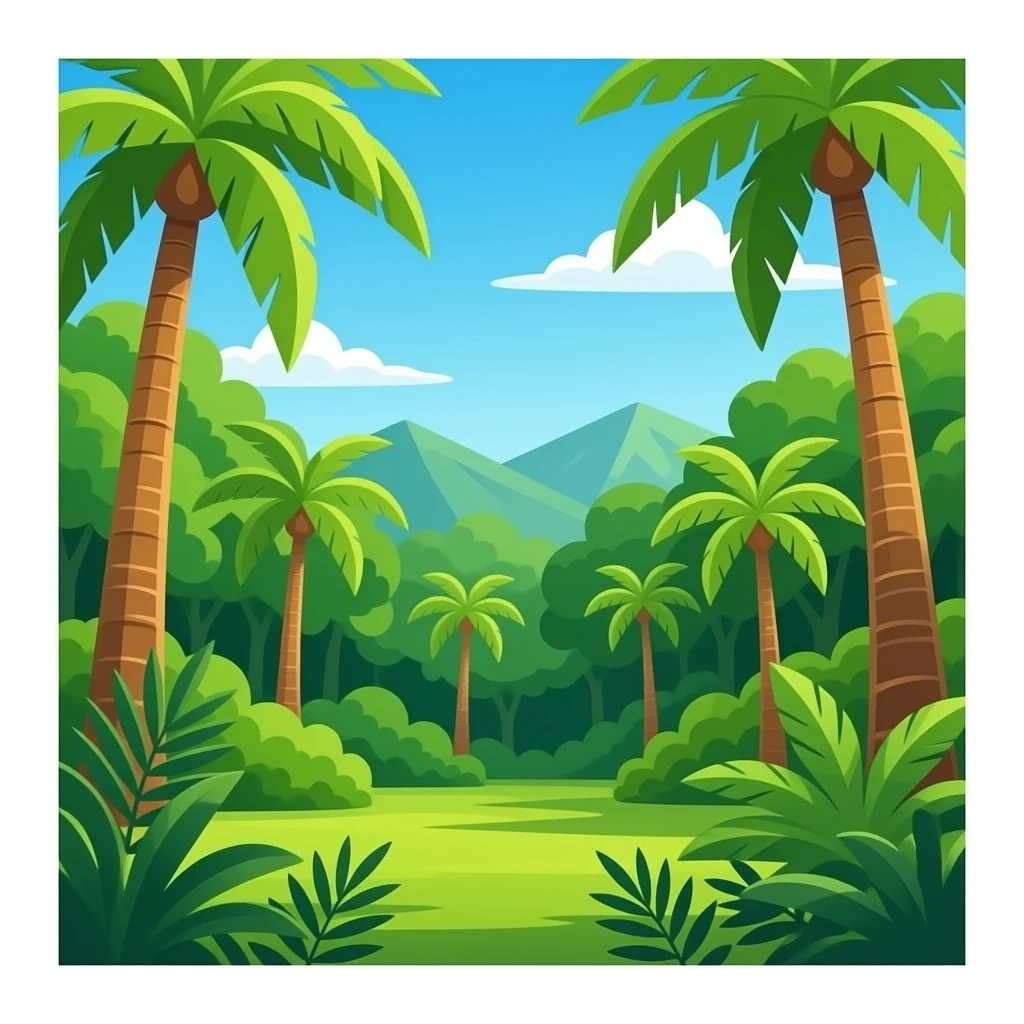 jungle tree emoji
