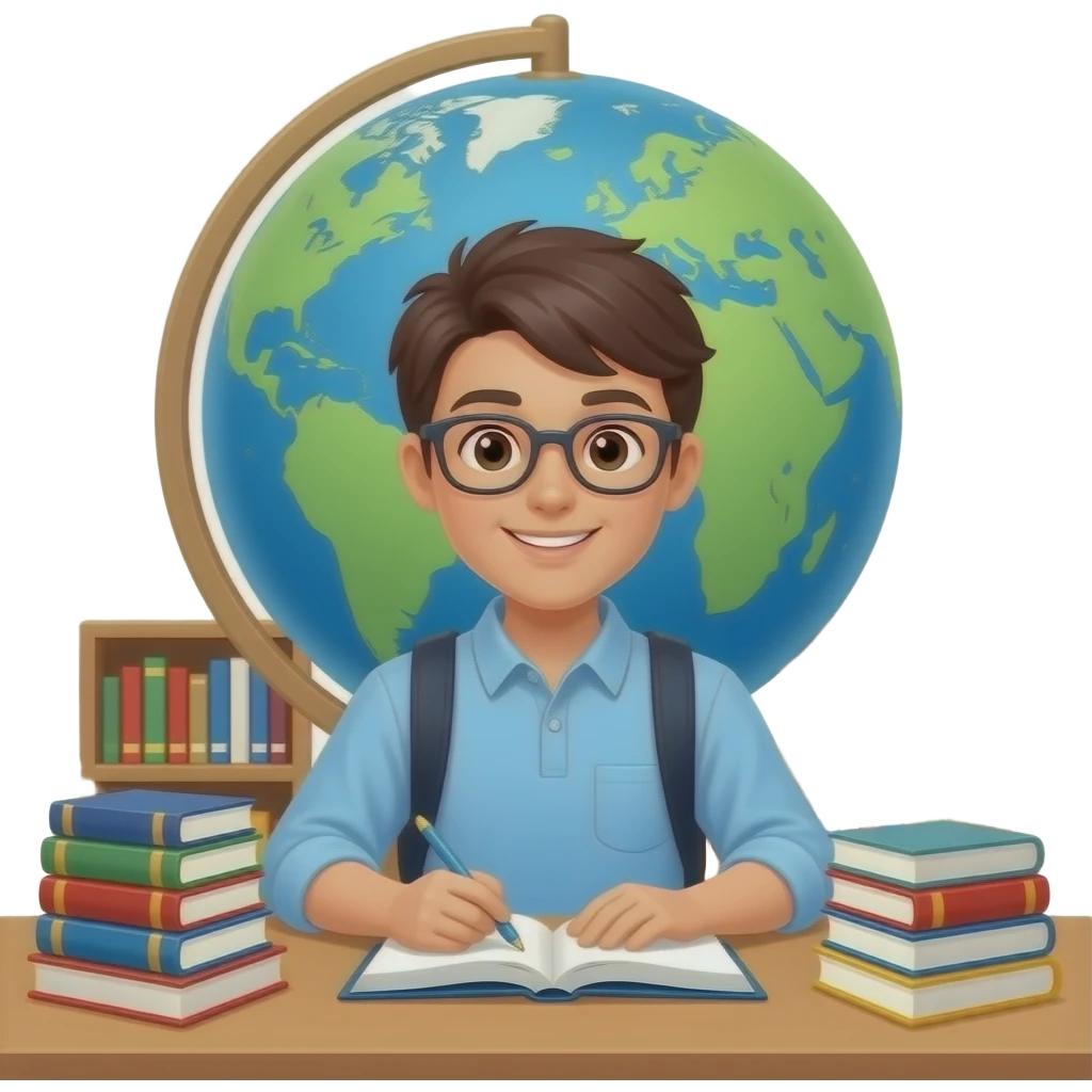 study in abroad emoji