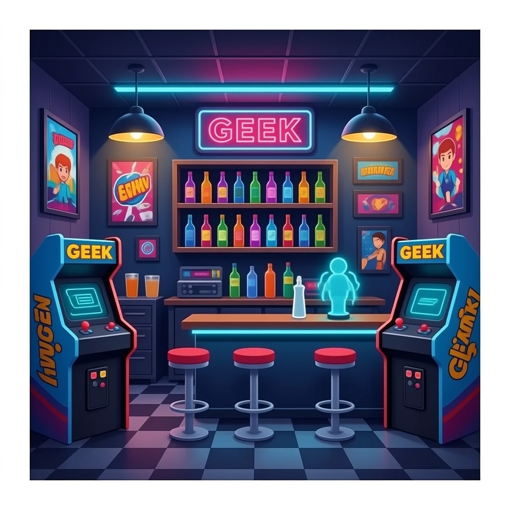 Make it a geek bar emoji | AI Emoji Generator