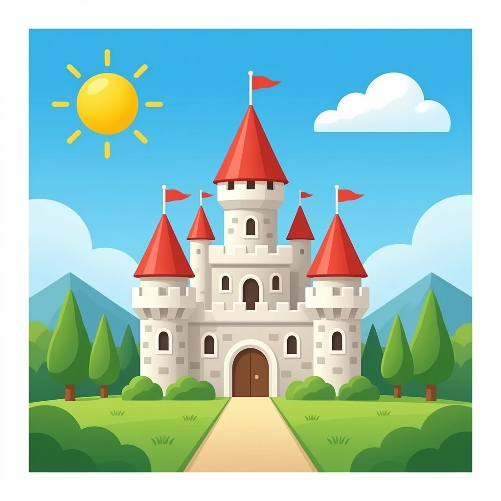 castle emoji