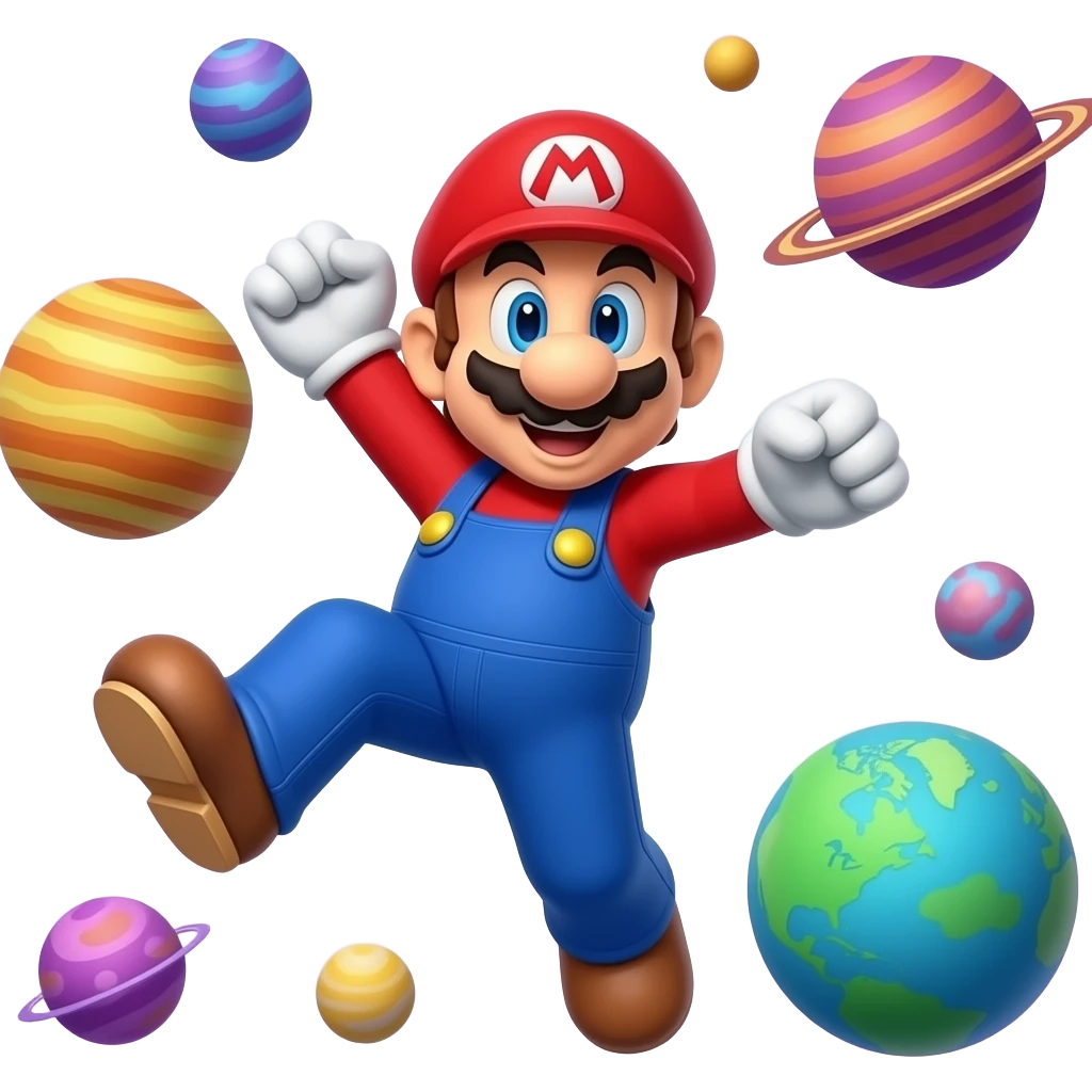 SUPER MARIO GALAXY emoji | AI Emoji Generator