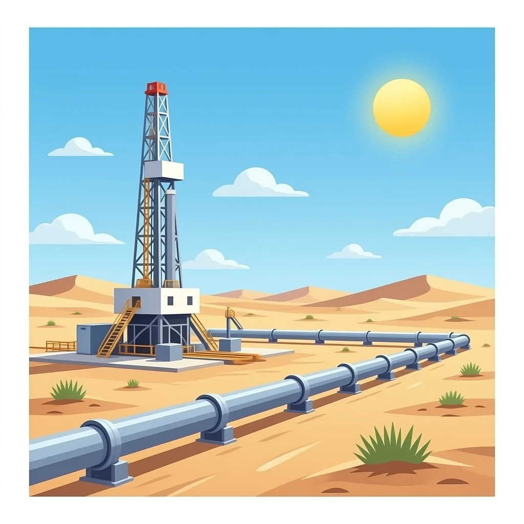 Нефтяное месторождение emoji