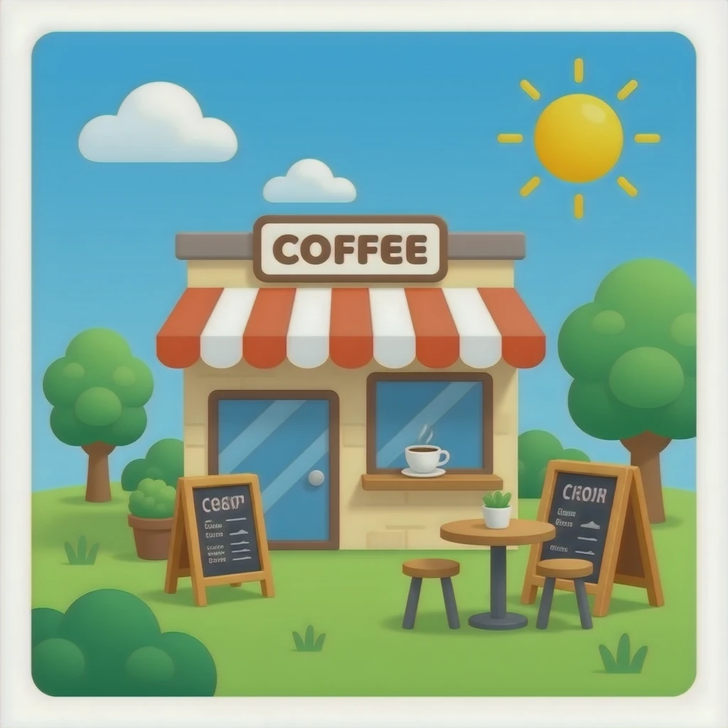 coffee shop emoji