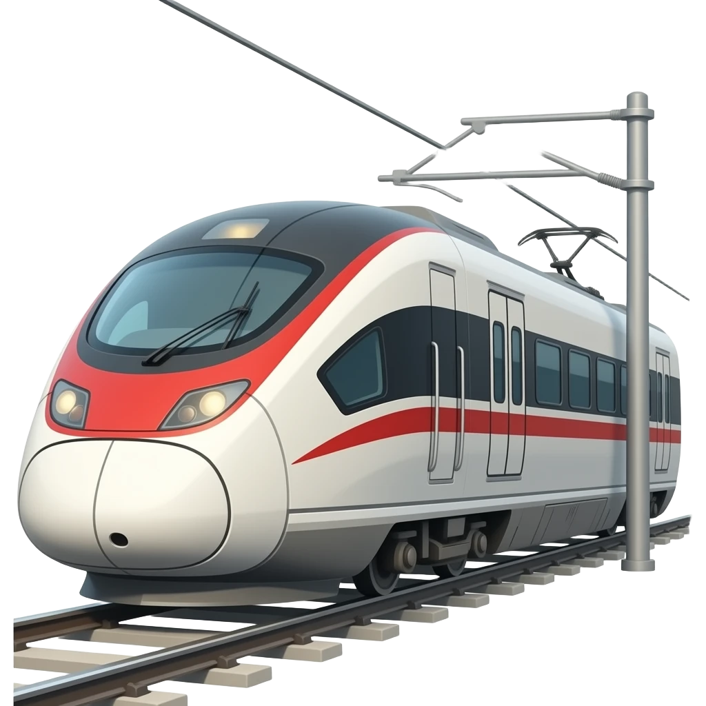 🚅🚄🚈 emoji