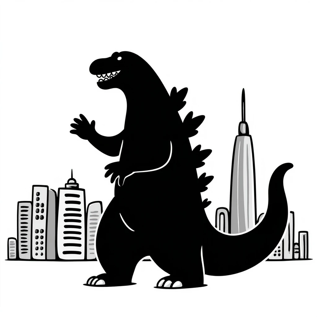 Godzilla emoji