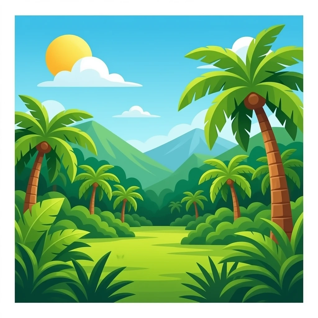 jungle emoji