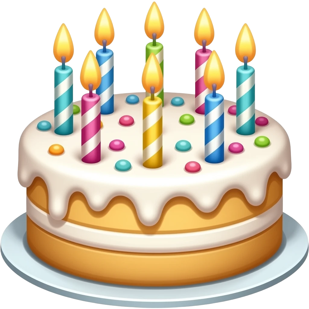 birthday cake emoji