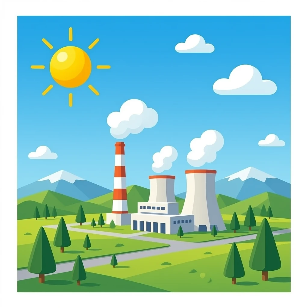Атомная электростанция emoji
