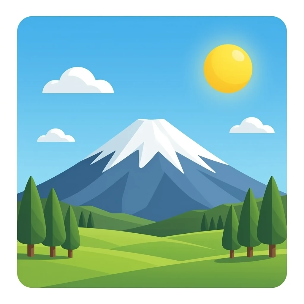 mount fuji emoji