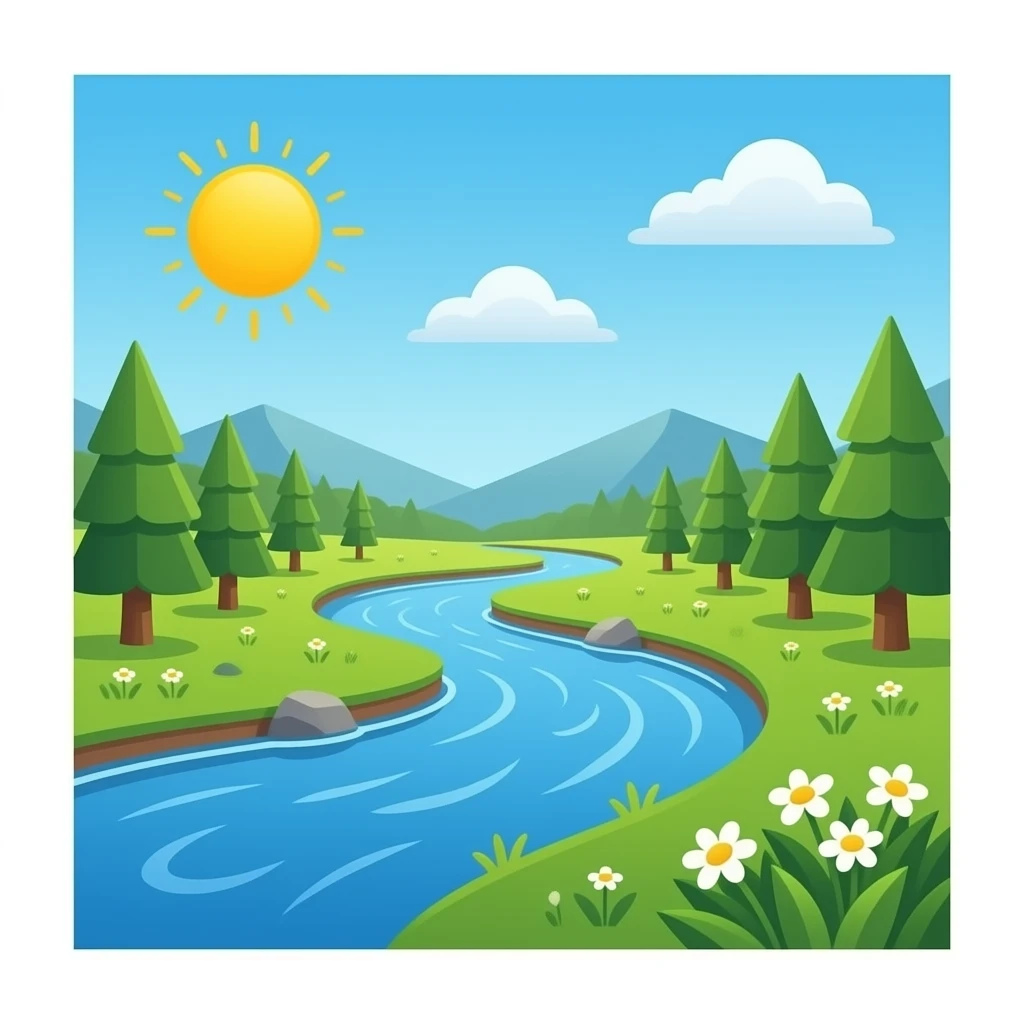 River emoji
