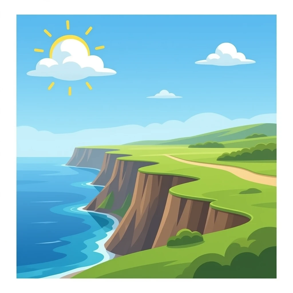 cliff edge emoji