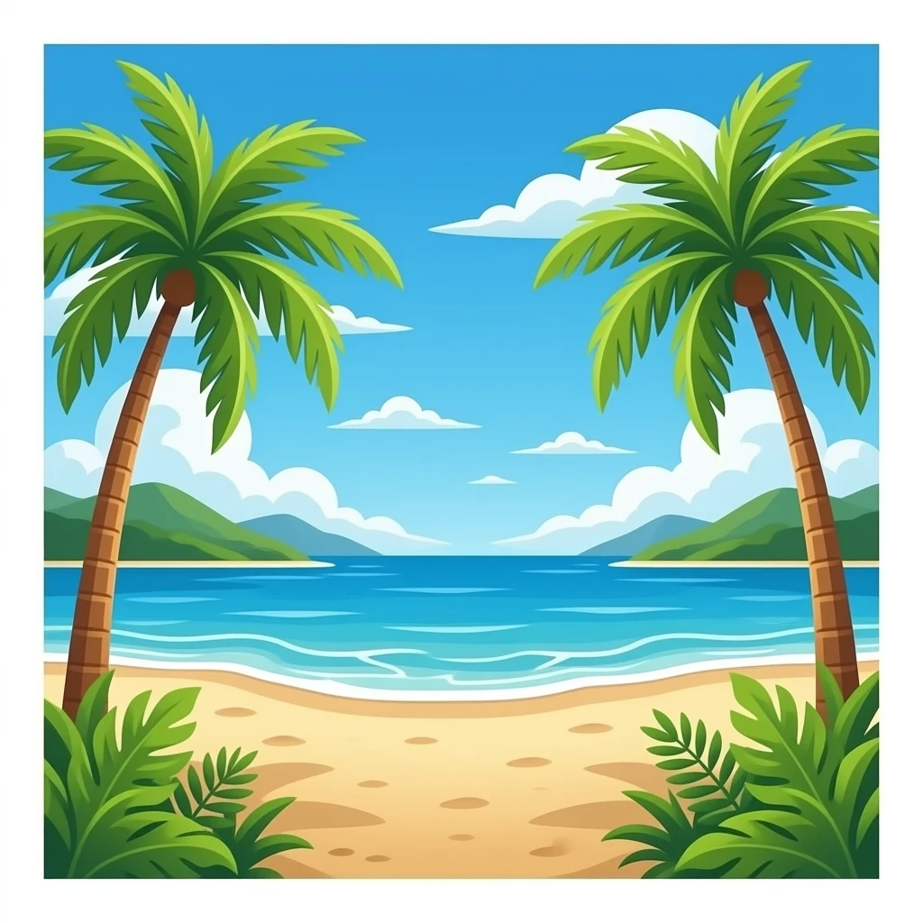 beach emoji