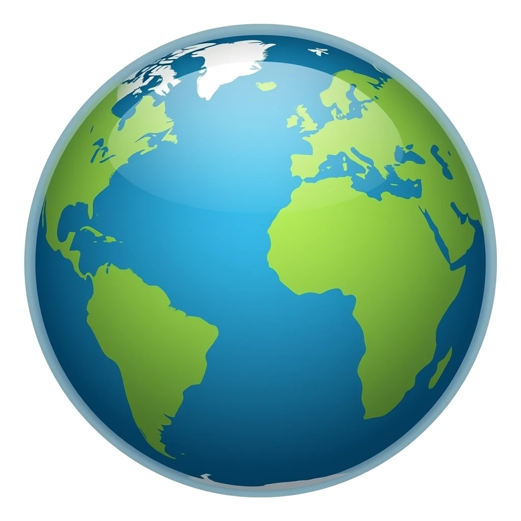 Earth emoji