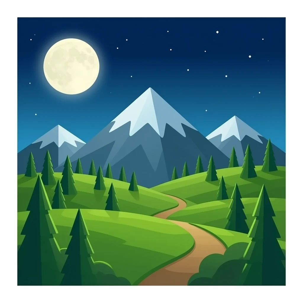 RIDGE AT NIGHT emoji