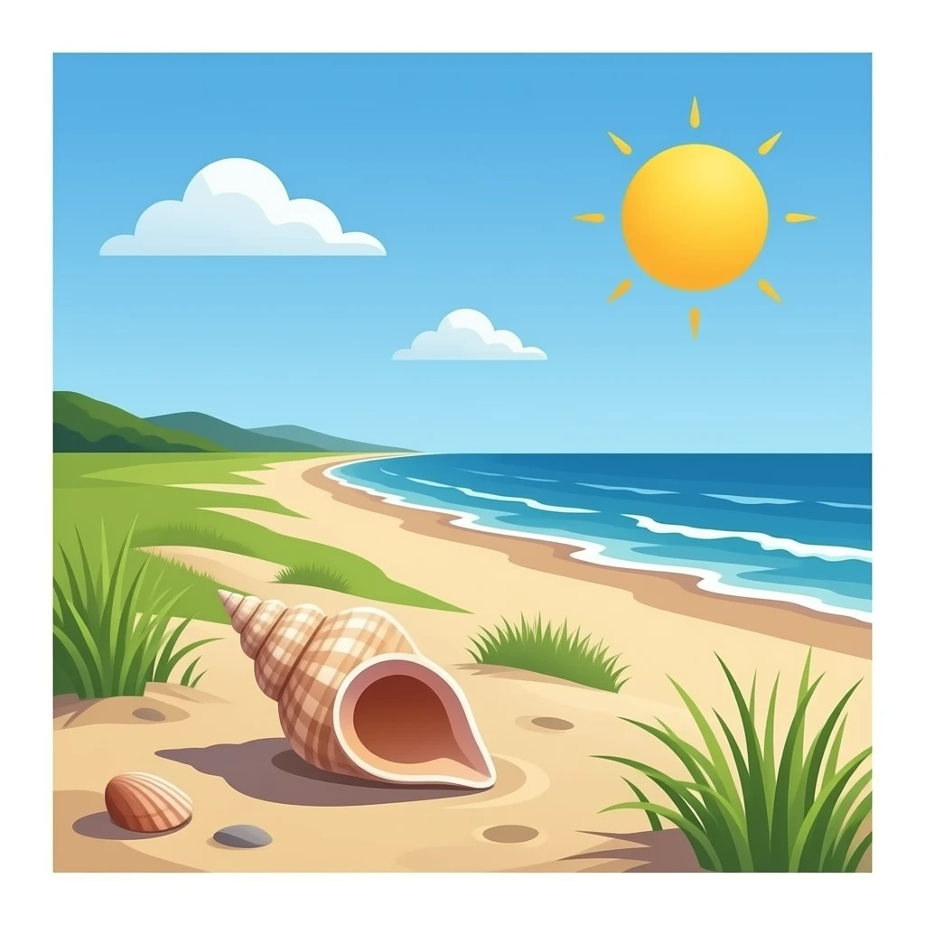 Outer banksShells emoji
