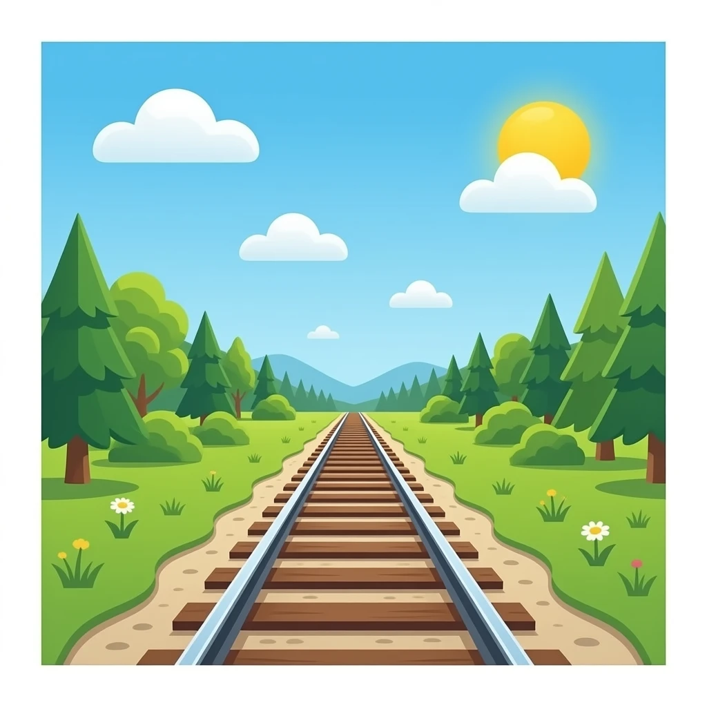 Train Track emoji