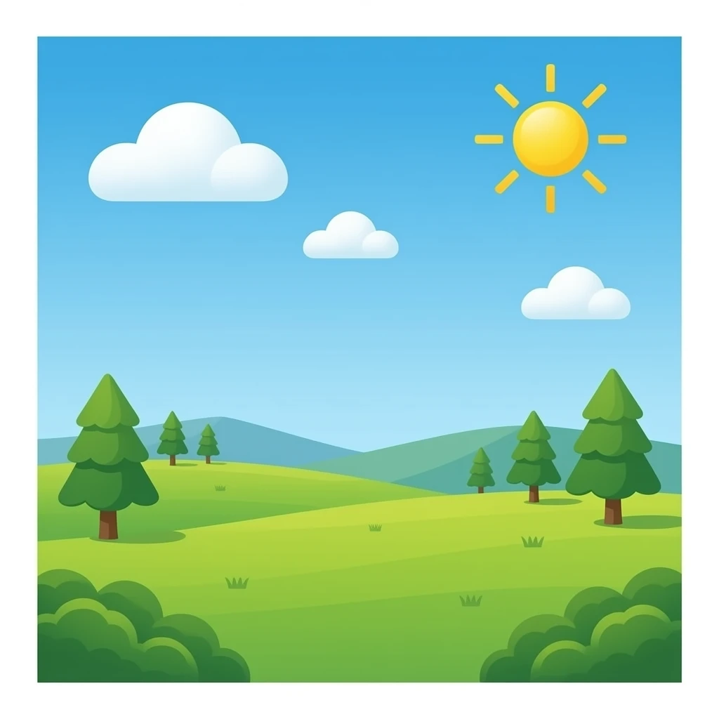 paesaggio emoji