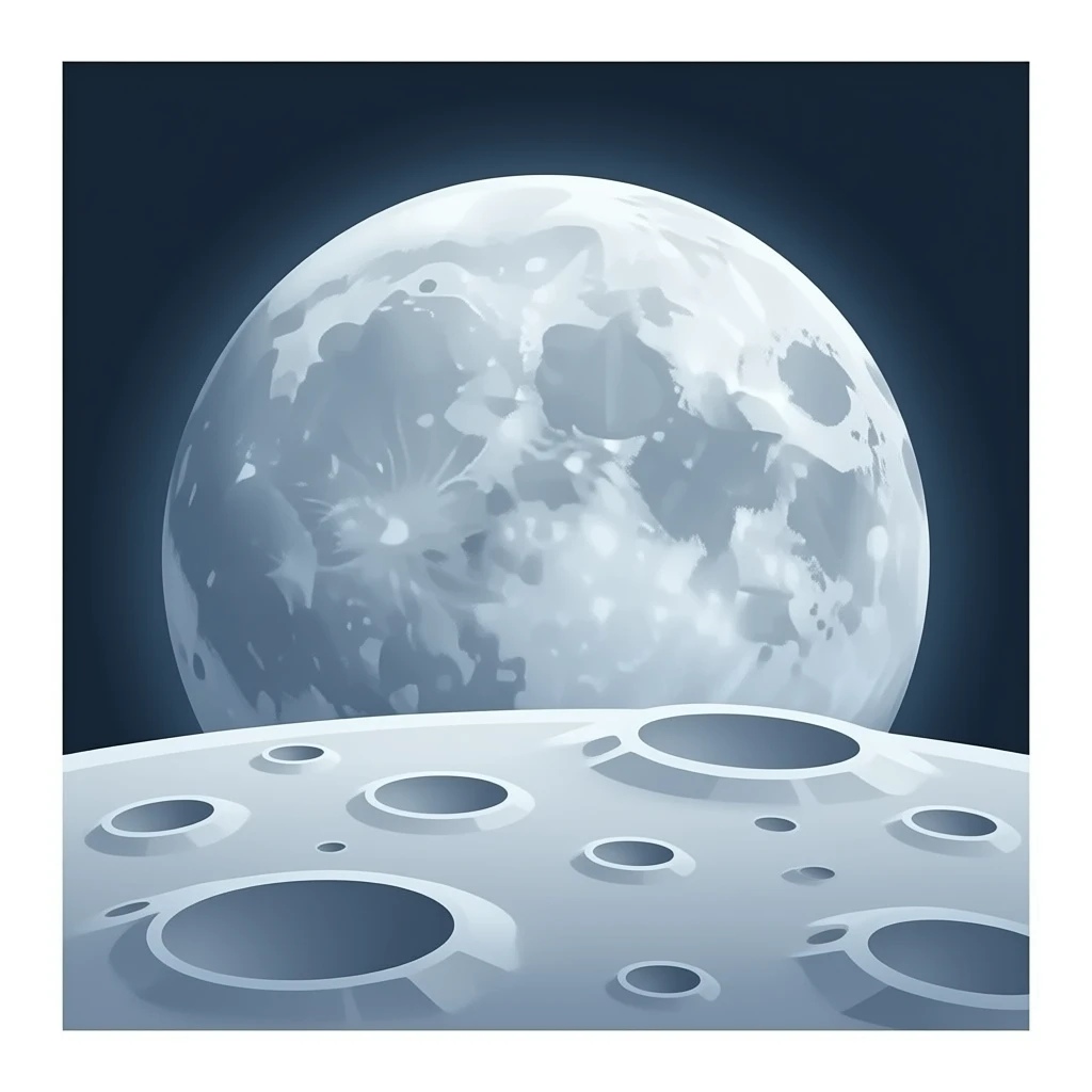 Moon emoji