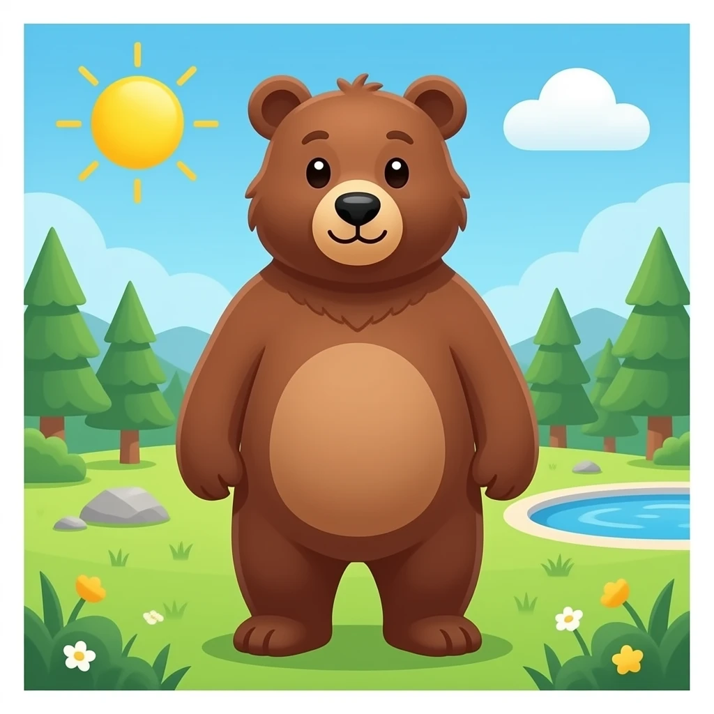 Bear at a gay sauna emoji