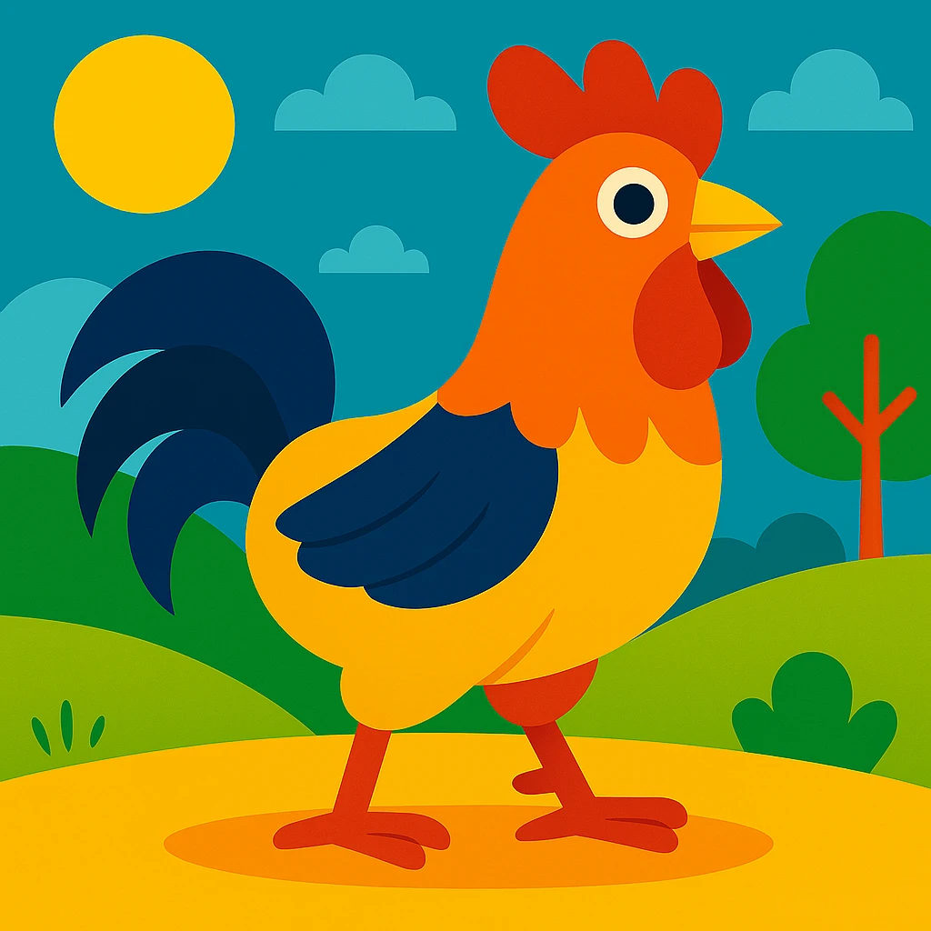 Rooster emoji