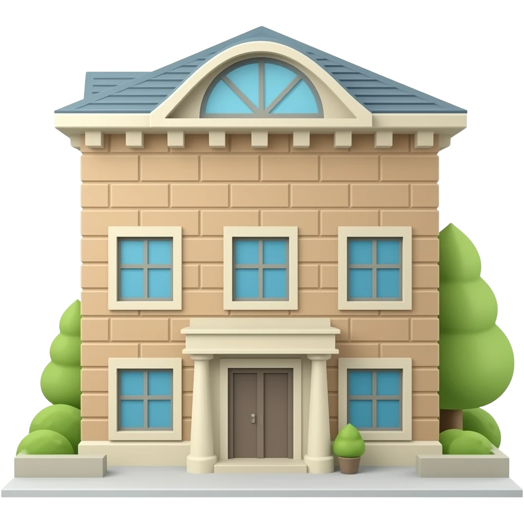 Fair building emoji no background emoji