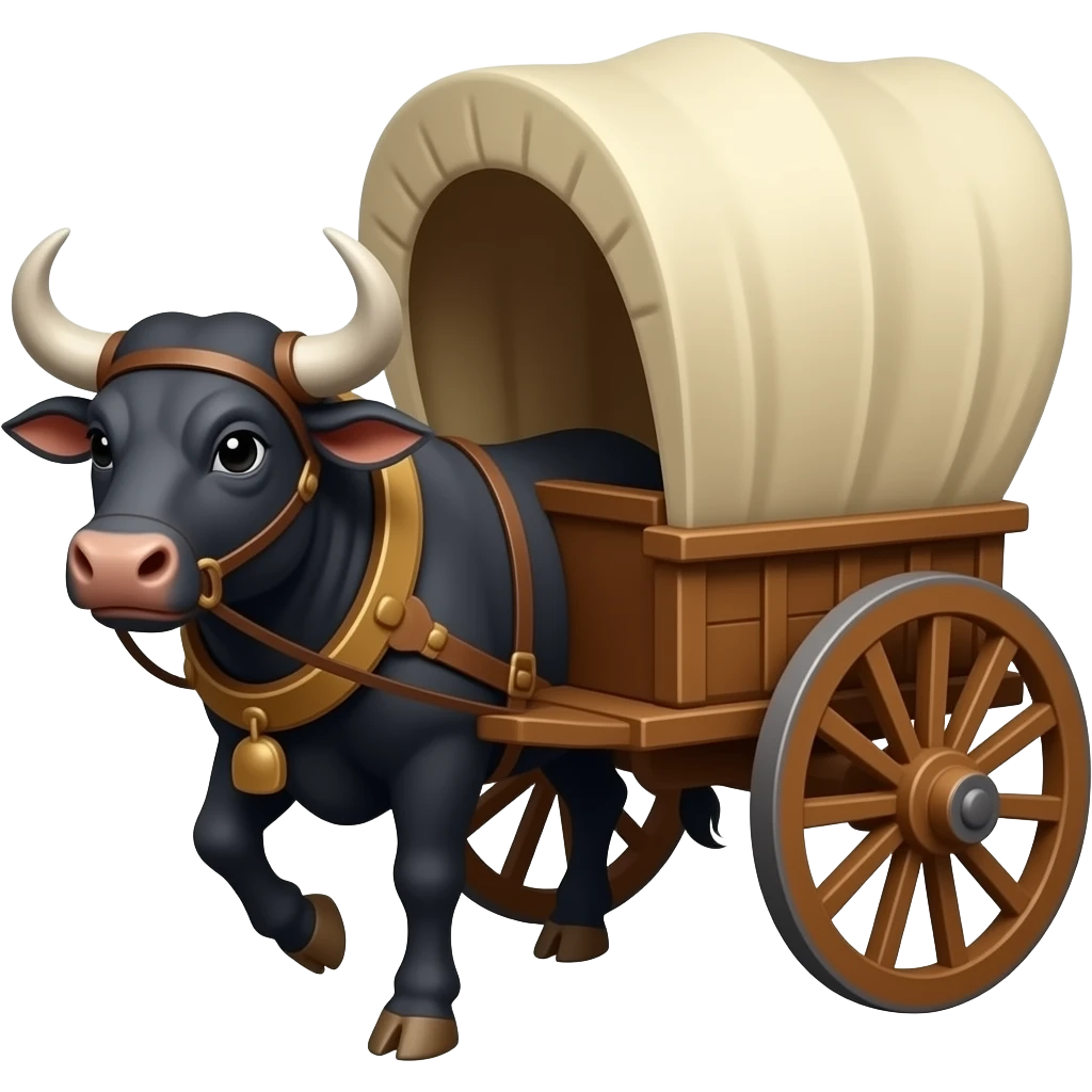 Bullock cart emoji