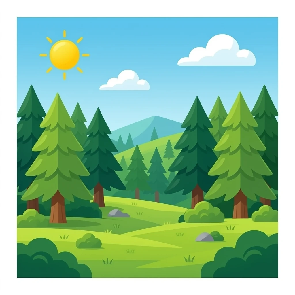 forêt emoji