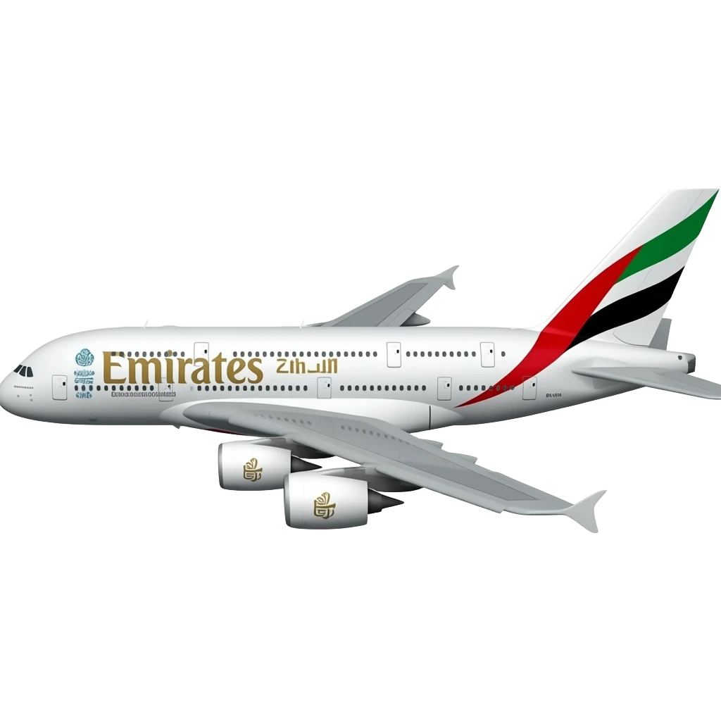 Plane emirates emoji