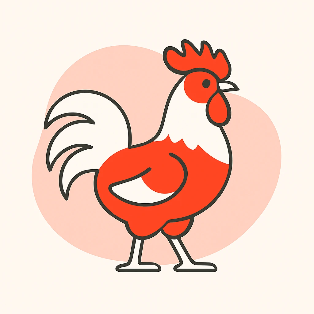 Rooster emoji