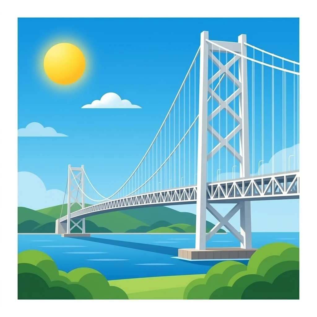 Akashi Bridge emoji