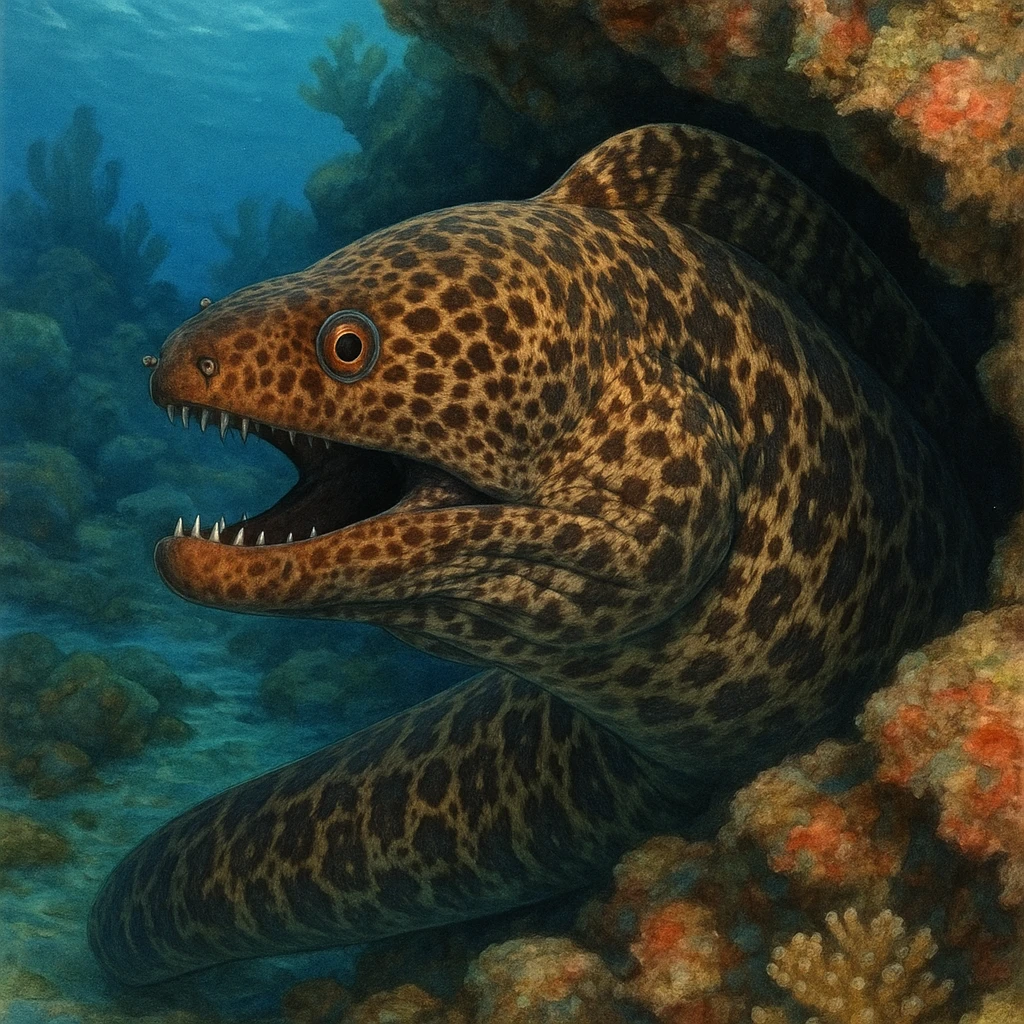 Moray eel emoji