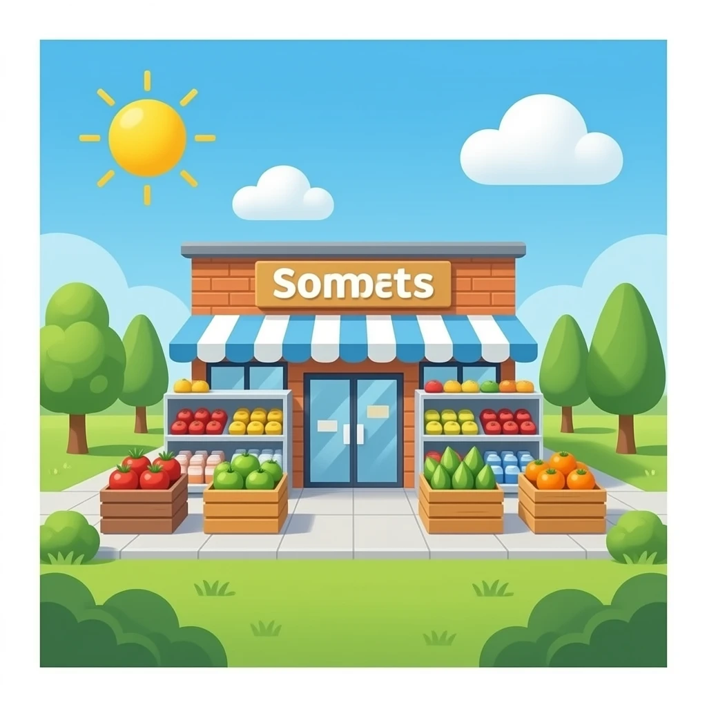 supermarket emoji