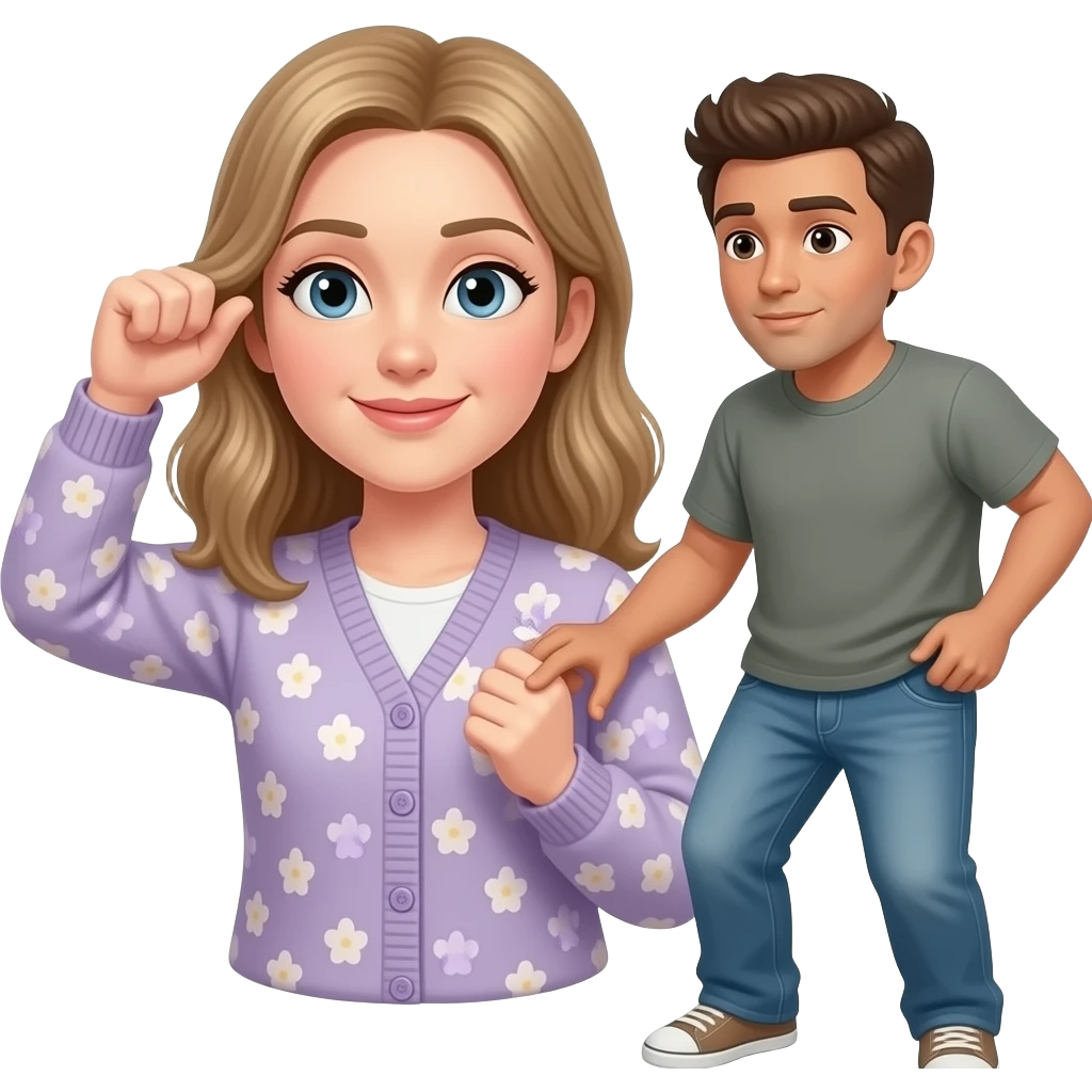 Smacking butt emoji