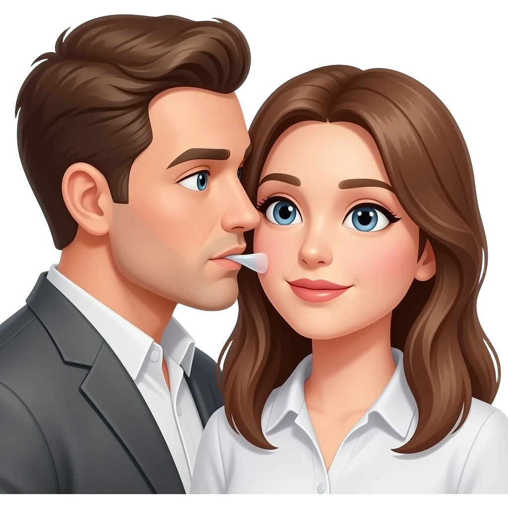 Coming on your face emoji