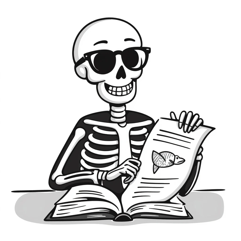 skeleton emoji