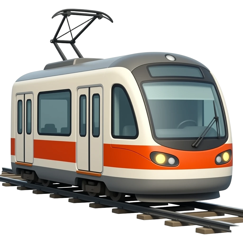 🚋🚃🚃 emoji