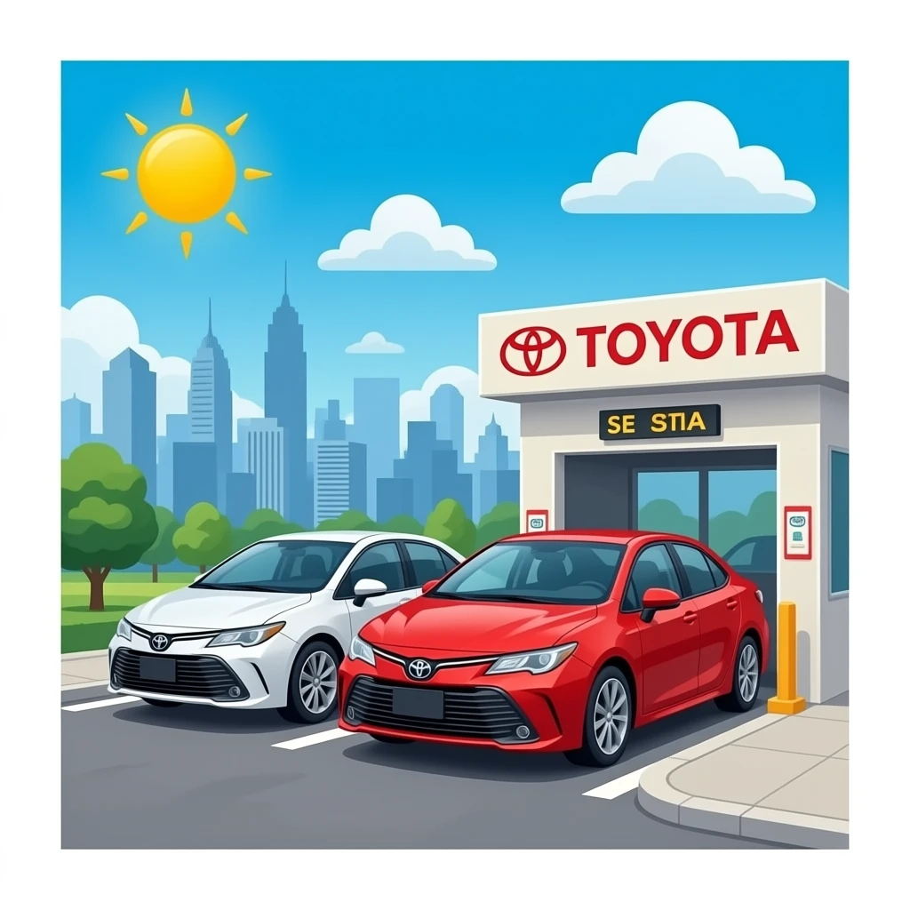 Toyota Corolla And Toyota Camry SE Of The Drive-Thru emoji
