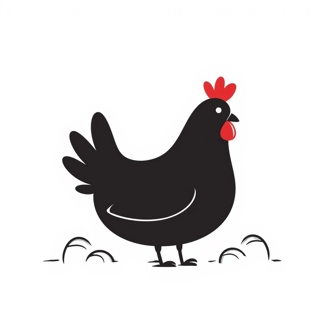 Hen emoji