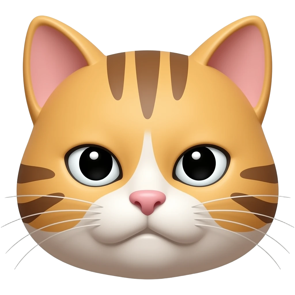 Man negative cat face emoji