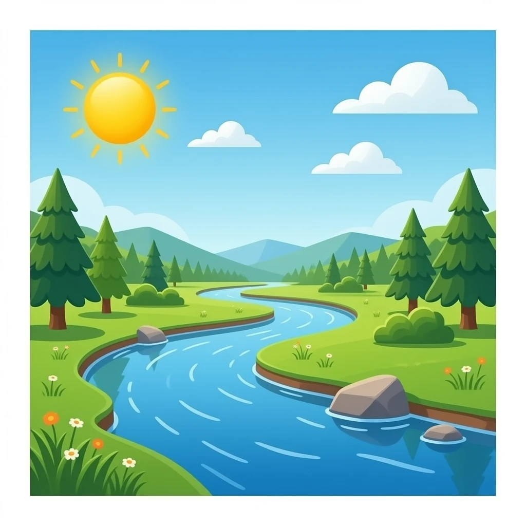 River emoji