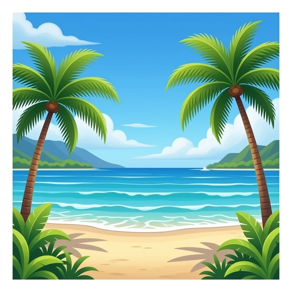 hawaii beech emoji