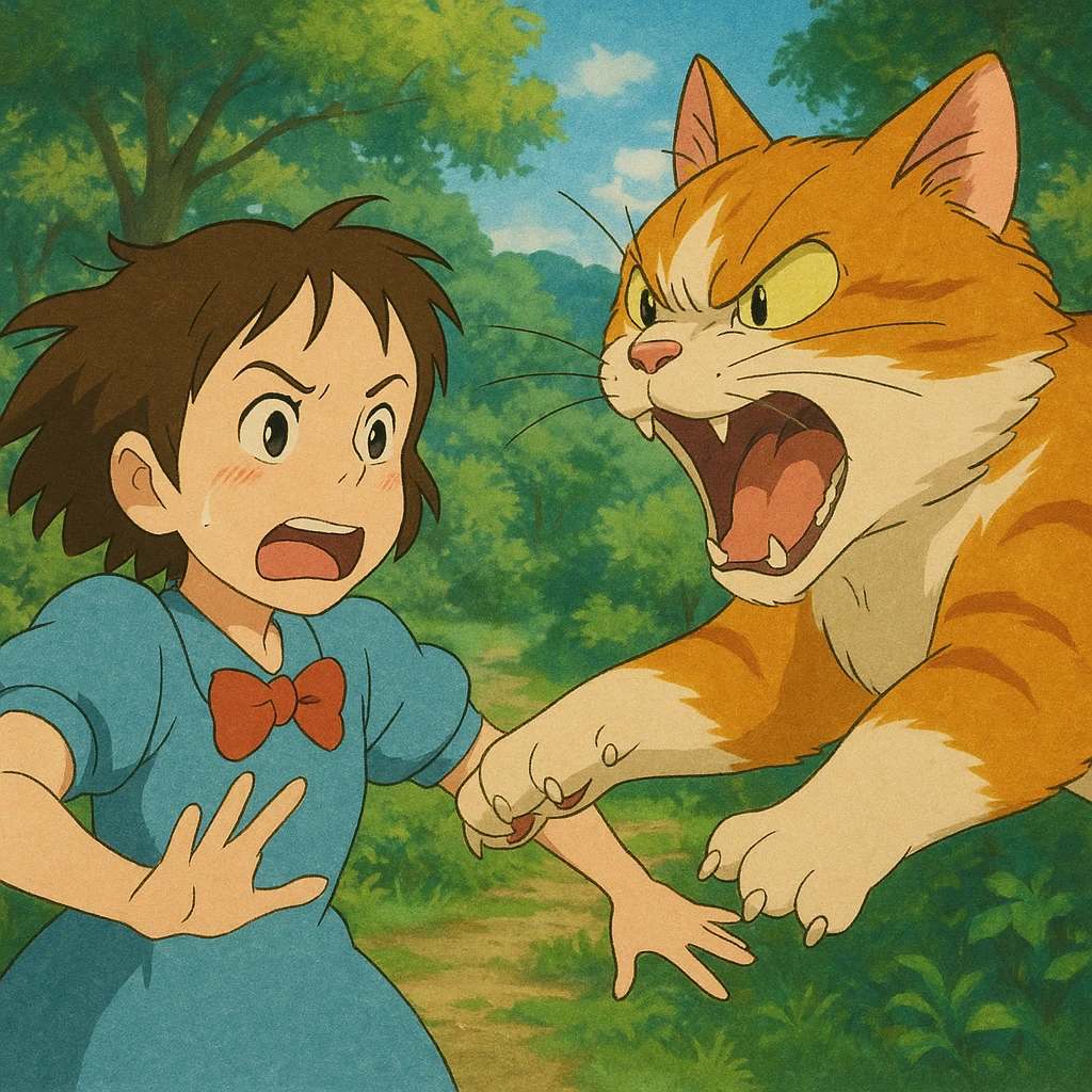 cat attack emoji