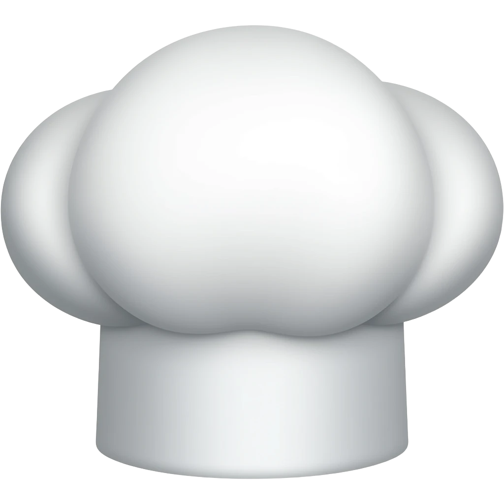 White Chef Hat emoji