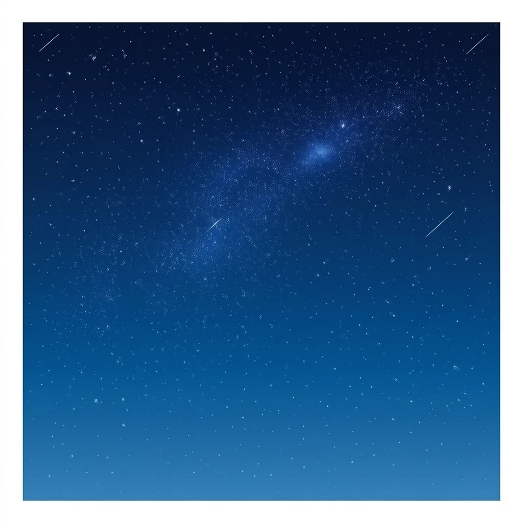 dark blue night sky with a lot of sparkling stars emoji