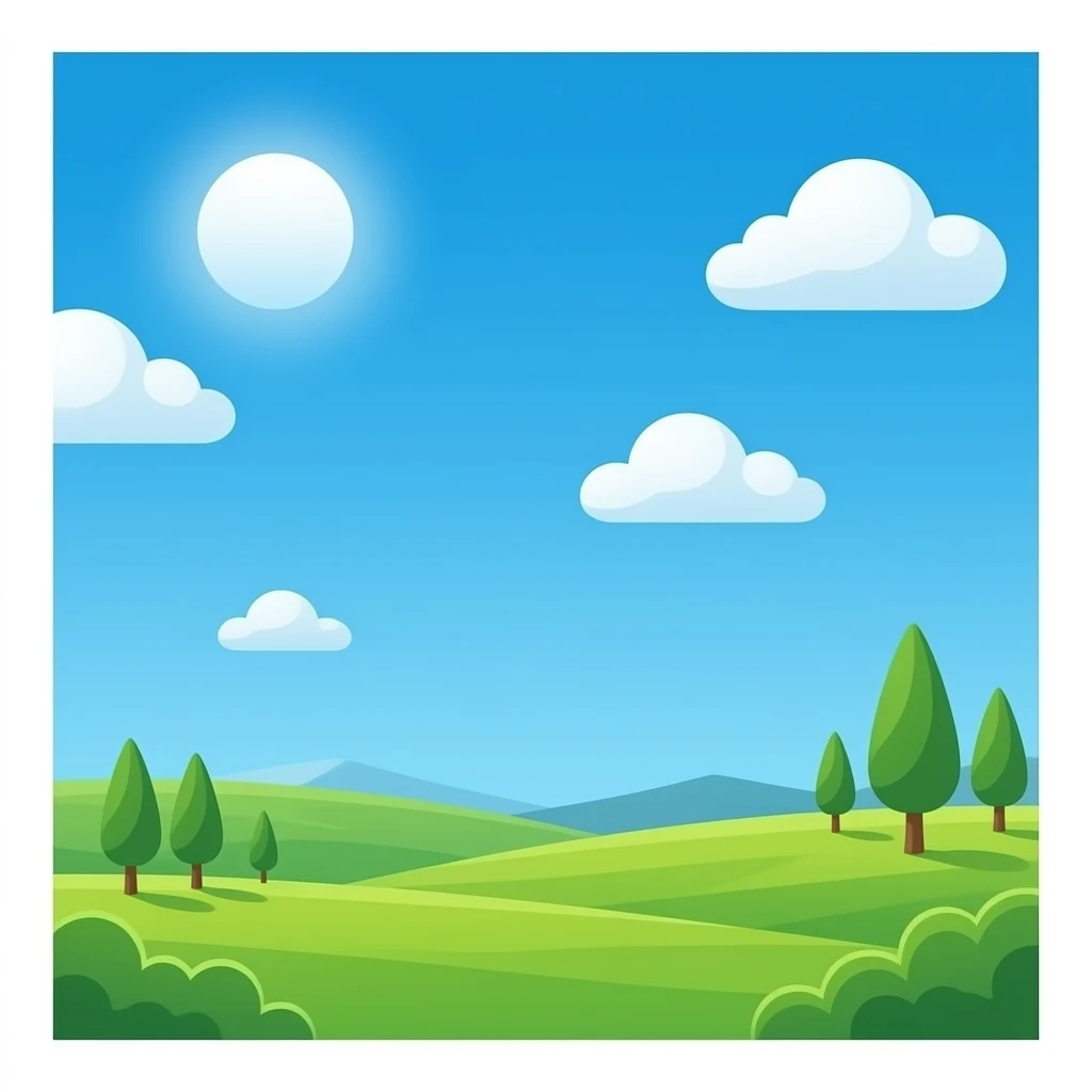 blue and summery emoji