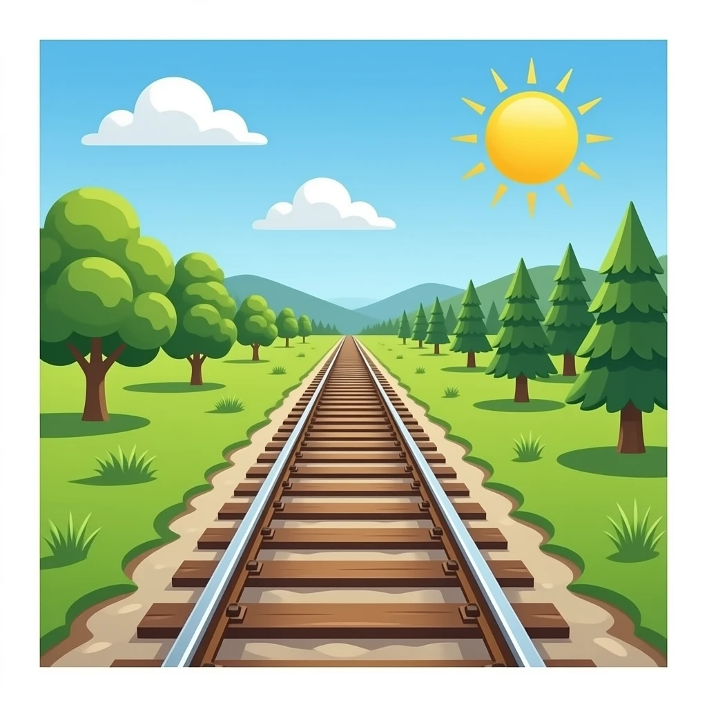 Train Racing emoji